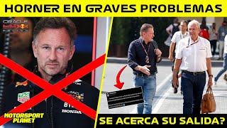 ⚠️ULTIMA HORA💥 HORNER con un PIE AFUERA de RED BULL ❌ MAS PRUEBAS en su CONTRA 🔍 LUCHA de PODER [upl. by Ikkim397]