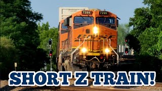 4K A BNSF DUO LEADS A Z TRAIN BOUND FOR CHICAGO [upl. by Anival]