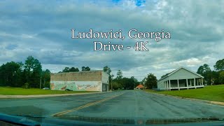 Driving Through Ludowici Georgia  USA [upl. by Tarsus]