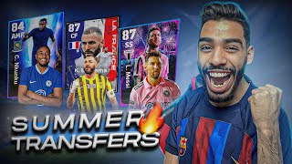 I CREATED A TEAM OF THE CREAZIEST SUMMER TRANSFERS 🔥eFootball 23 mobile [upl. by Niwred]