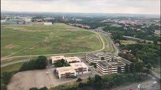 Landing at ToulouseBlagnac Airport France  June 2018 [upl. by Odetta]