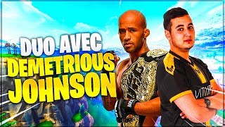 JE JOUE AVEC UN COMBATTANT DE MMA SUR FORTNITE  Training E3 [upl. by Berthe252]