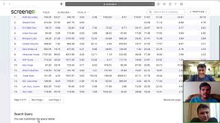 A quick guide on creating a custom query on Screenerin Screener Screenshots [upl. by Llertac]