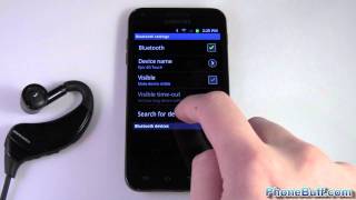 How To Pair Bluetooth On Android [upl. by Dacy166]