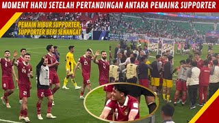 MOMENT AFTER MATCH PEMAIN INDONESIA MENAHAN KESEDIHAN DIDEPAN SUPPORTER [upl. by Nagey]