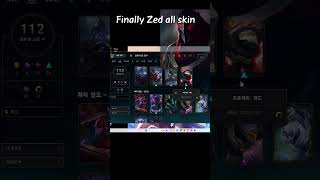 I collect the zed skin [upl. by Ahsyla]