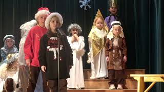 quotA Wriggly Nativityquot Junior Infants Ms Roylance Christmas Show 2021 [upl. by Elocel958]