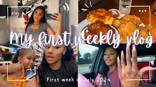 Weekly Vlog  Best Soul Food in Atlanta  Tany B [upl. by Emarie996]