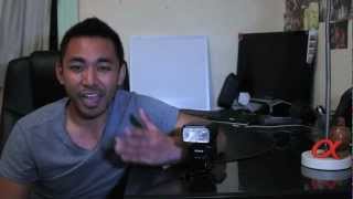 Sony HVLF58AM Flash Review  John Sison [upl. by Adlare]