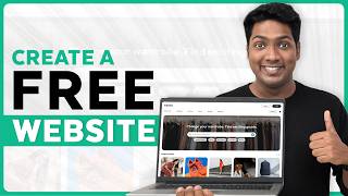 How to Create a FREE Website Using AI  2024 🆓 [upl. by Alethia131]