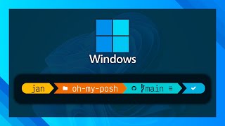 🎨 Make Windows Terminal Look Better  Oh My Posh Guide [upl. by Cheryl]