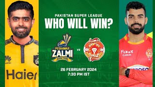 PSL Peshawar Vs Islamabad Live Score [upl. by Artemis224]