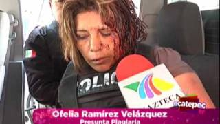 Capturan a presunta secuestradora en Ecatepec [upl. by Hallam773]