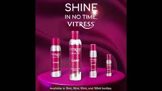 Shine in no time with Vitress Cuticle Coat [upl. by Aisirtap162]