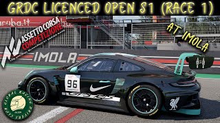 GRDC Licensed Open Series Kickoff Intense Racing at Imola  Assetto Corsa Competizione [upl. by Duke]