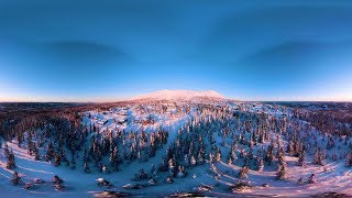 360 video  SkiStar Scandinavian skiing in VR [upl. by Cade]