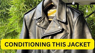 How To Condition a Leather Jacket From Start to Finish [upl. by Anneg194]