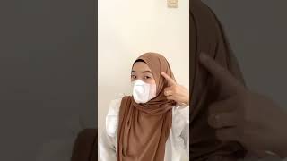 Siapa disini yang suka pakai pashmina malaysia ✨🤍 hijabpashmina hijab tutorialpashmina [upl. by Alben]