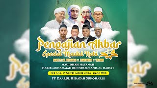 LIVE  PENGAJIAN AKBAR SPESIAL MAULID NABI MAJELIS AL HIDAYAH JAMUNIRO TARIMI [upl. by Amii]