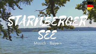 STARNBERGER SEE Bayern München Deutschland 4K  Lake Starnberger Bavaria Munich Germany  Munich 4K [upl. by Aneret286]