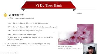 Day Thử môn web [upl. by Esilehc395]