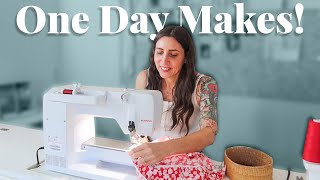 10 Easy Patterns You Can Sew in a Day  Free Patterns [upl. by Zetnod146]