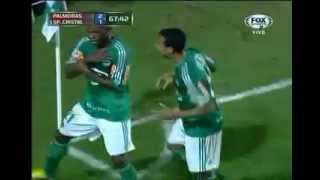 Golazo de Patrick Vieira Pal  Palmeiras 2 Vs 1 Sp Cristal  Copa Libertadores 2013 [upl. by Atirrehs826]