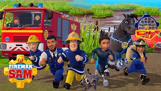 Fireman Sam Season 13 Adventures 🔥 Full Episode Marathon  1 hour compilation  Kids Movie [upl. by Lalise584]