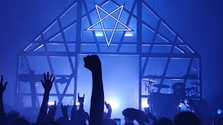 Perturbator  She Moves Like A Knife 4K live  Paris Olympia 30102023 Darkwave  Synthwave [upl. by Nylikcaj]