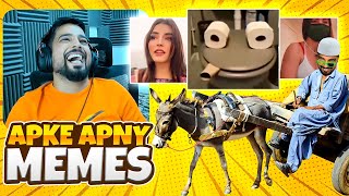 Apke apny memes 😂 meme reaction 🔥 [upl. by Ardnued]