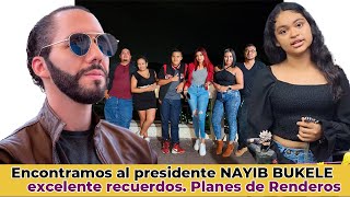 😃Encontramos al 👉Presidente Nayib Bukele en el mirador planes de Renderos😎  Nayib Reelección 2024 [upl. by Ashmead]