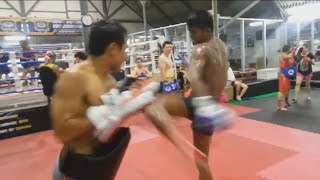 Buakaw Por Pramuks Insane Training Kicks [upl. by Kory]