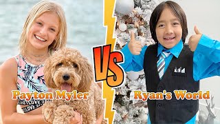 Payton Myler VS Ryan’s World Transformation 2024 ★ From Baby To Now [upl. by Enelrihs667]