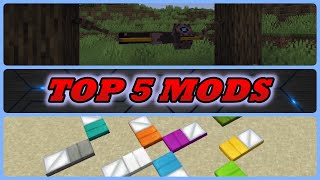 TOP 5 Quality of Life mods for Minecraft [upl. by Stormi]