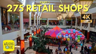 Shopping Mall in America  South Coast Plaza  4K Ultra HD Walking Tour [upl. by Aneekat]