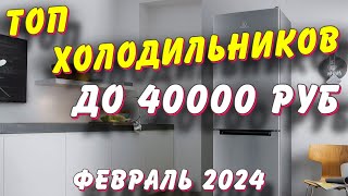 ТОП ХОЛОДИЛЬНИКОВ ДО 40000 РУБ 2024 ГОД [upl. by Iey]