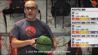 Ferrino NIGHTEC 600 Lite Pro Sleepingbag 2019  Product Review [upl. by Gowon]