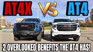 2024 GMC Sierra AT4X VS Sierra AT4 2 Big Advantages The AT4 Has You Probably Didnt Know [upl. by Woody]