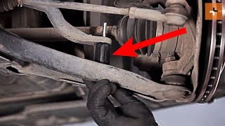 How to change Front Anti Roll Bar Link on MITSUBISHI COLT Z30 TUTORIAL  AUTODOC [upl. by Waterer162]