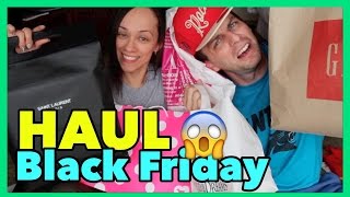 HAUL CON AARON Compras de Black Friday en Houston [upl. by Orsino]