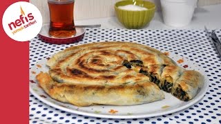 Tavada Kol Böreği Tarifi  Pratik Ispanaklı Börek [upl. by Thedrick]