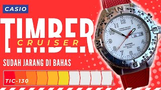 Full Review Salah Satu Jam Tangan Terbaik Casio Timber Cruiser TIC130 [upl. by Ihpen455]