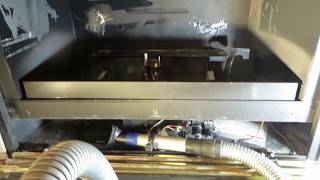 Obadiahs Gas Fireplace Troubleshooting  Cleaning Black Soot Off Interior [upl. by Keheley]