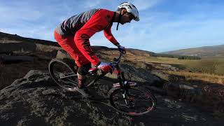 Shred Saddleworth Enduro MTB trails [upl. by Brody]