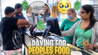 PAYING FOR PEOPLES FOOD amp GROCERIES GIRL GET EMOTIONAL [upl. by Sorips350]