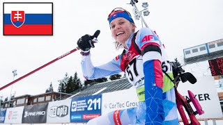 ZUZANA REMEĹ‡OVĂ SVETOVĂť POHĂR BIATLON VYTRVALOSTNĂ‰ PRETEKY V Ă–STERSUNDE 2023 [upl. by Namreg675]