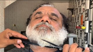 Rough White Beard TRIM  of Better Look  ASMR [upl. by Rusell]