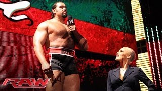 Alexander Rusev calls America weak Raw March 10 2014 [upl. by Bollinger]