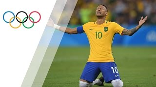 Neymar penalty seals gold for hosts  Rio 2016 Olympic Games [upl. by Chiquia]