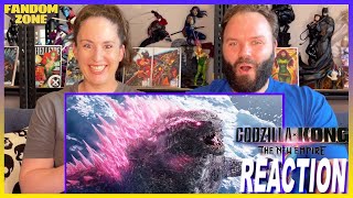 GODZILLA X KONG THE NEW EMPIRE Official Trailer Reaction [upl. by Nossyla]